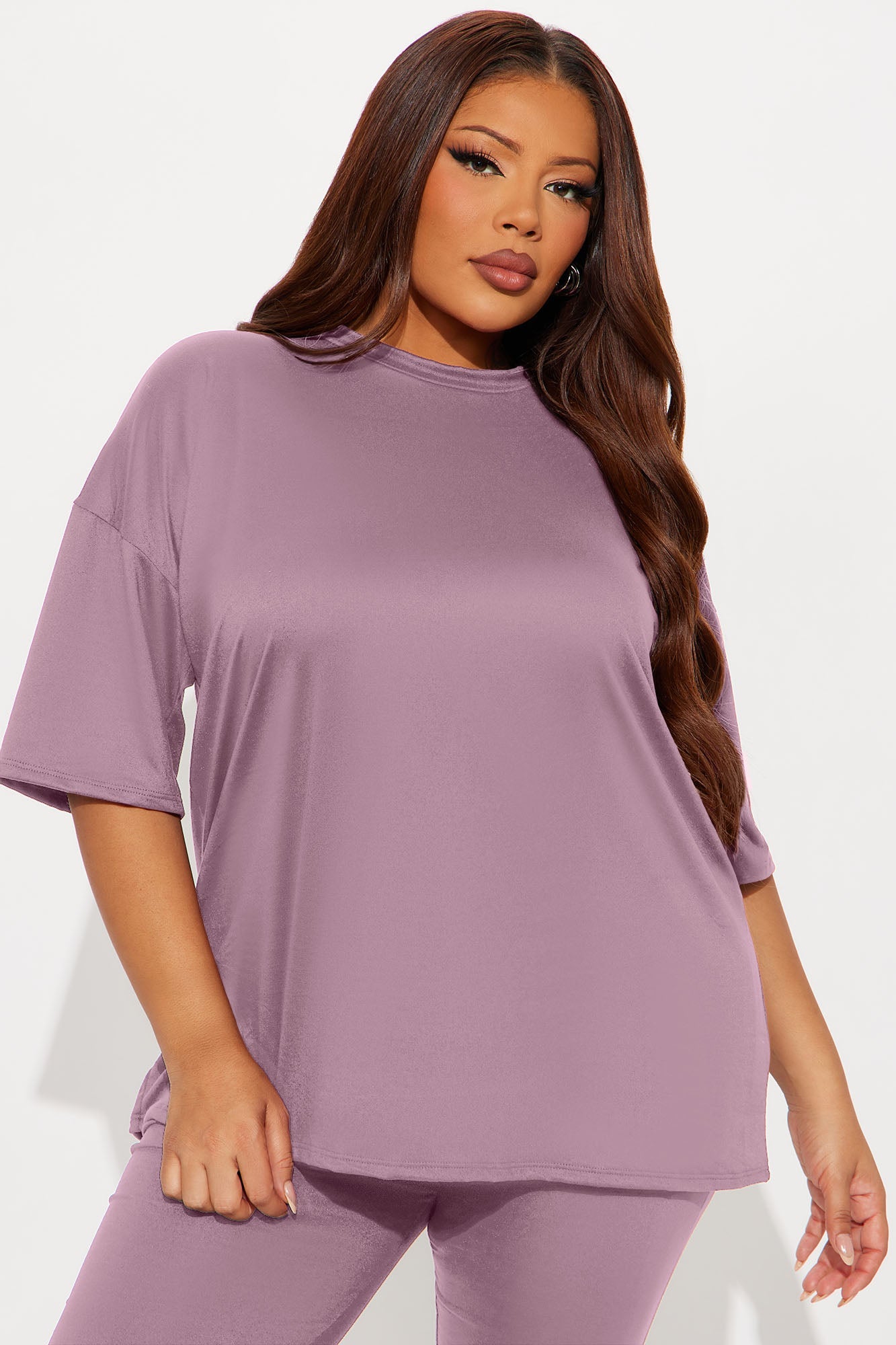 Weekend Vibes Capri Set - Lavender