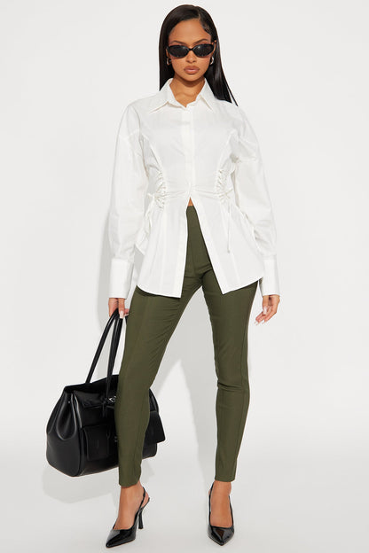 No Comparison Millennium Skinny Pant - Olive