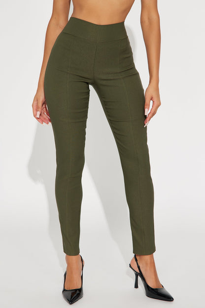 No Comparison Millennium Skinny Pant - Olive