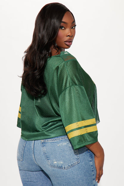 Game Winner Cropped Jersey - Hunter