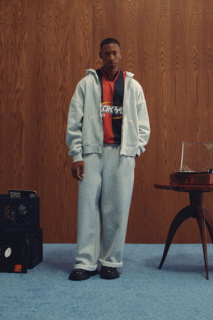 Tyson Baggy Pants - Heather Grey