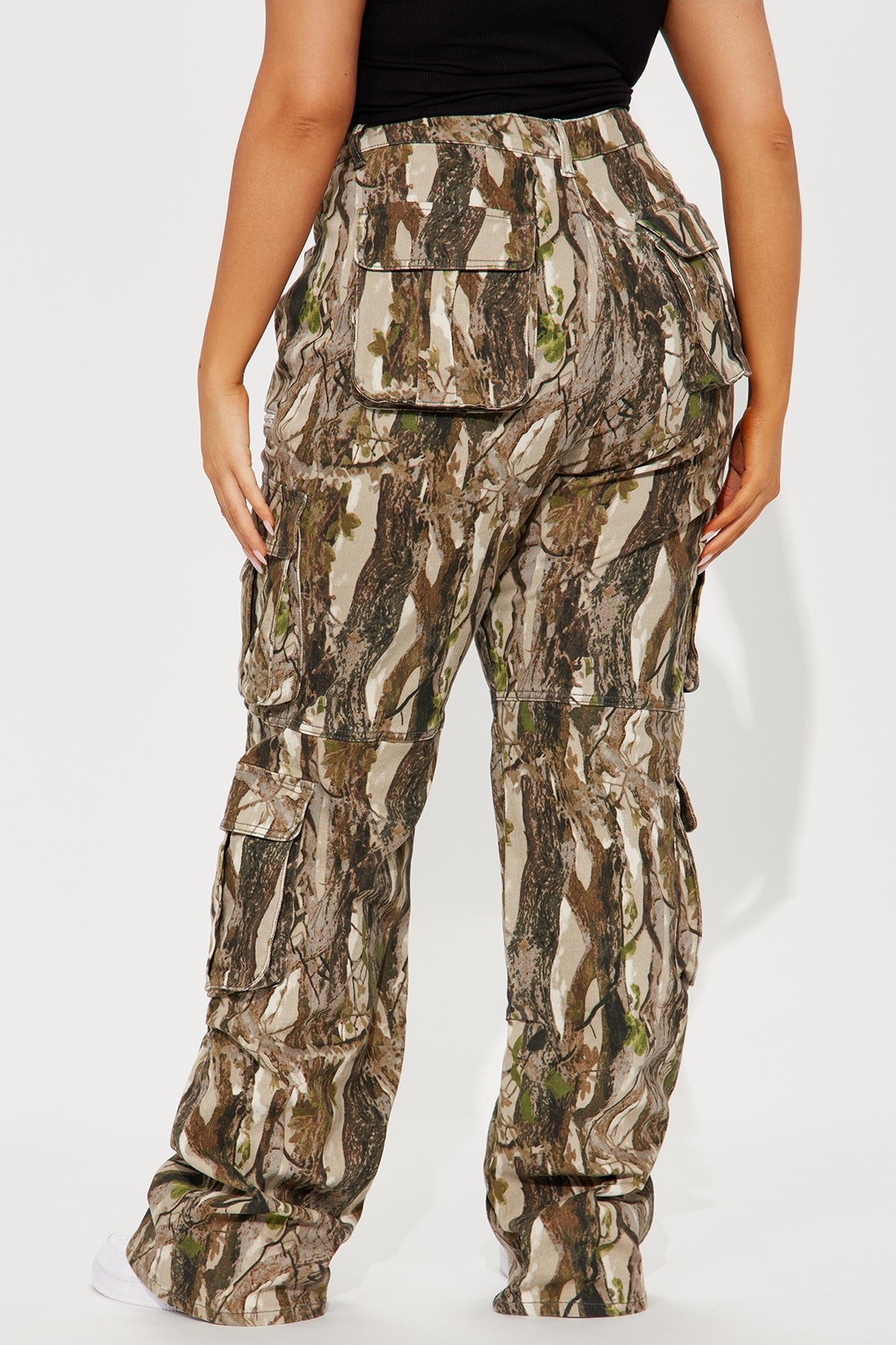 Tall Sneak Attack Non Stretch Camo Cargo Jean - Taupe/combo