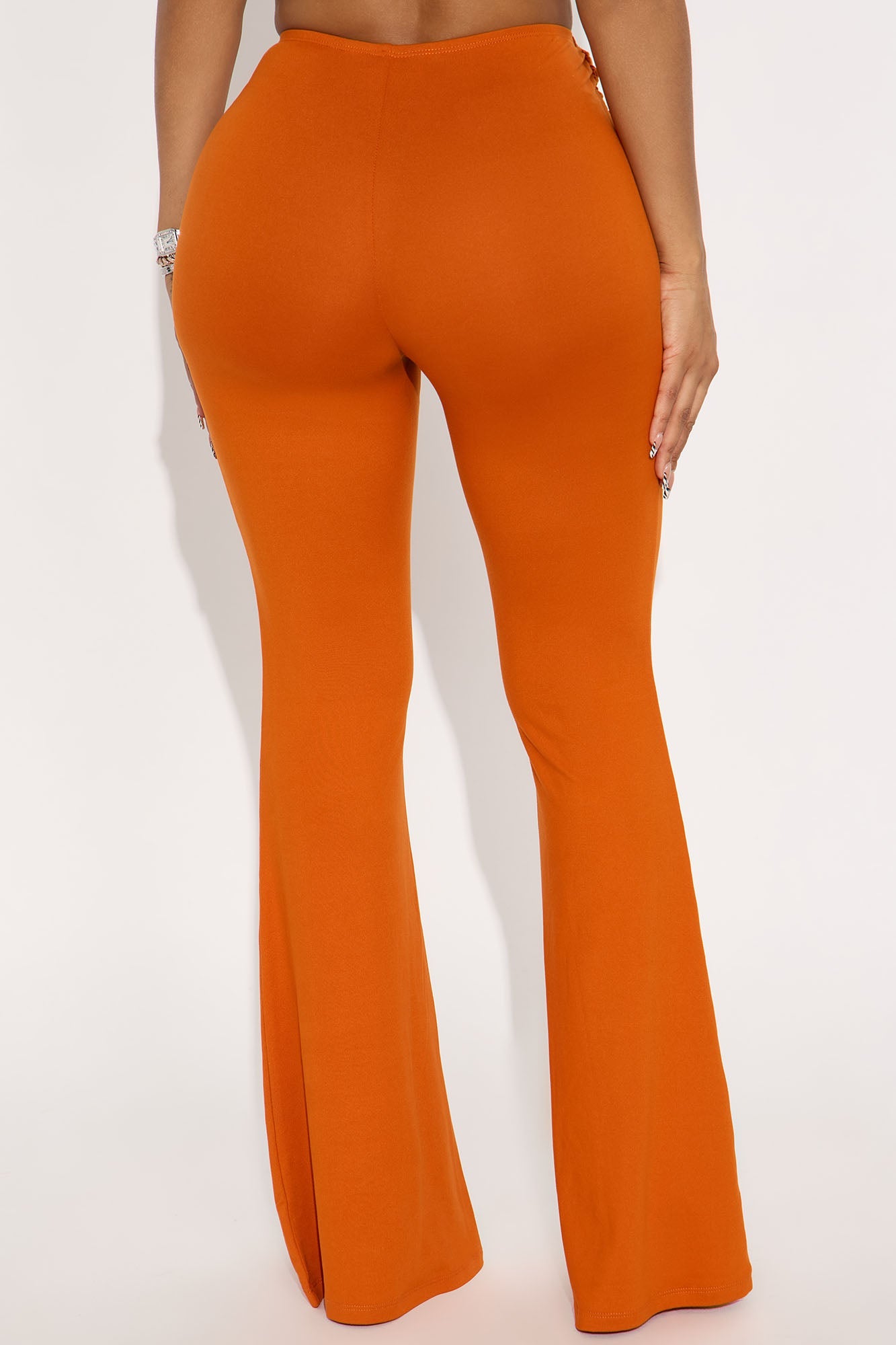 Elinda Flare Pant - Orange