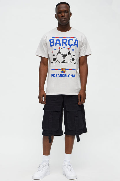 Baggy Oversized Pocket Cargo Shorts - Black