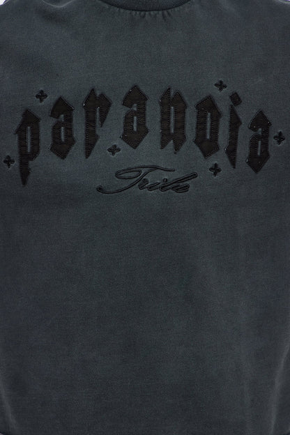 Paranoid Society Short Sleeve Tee - Charcoal
