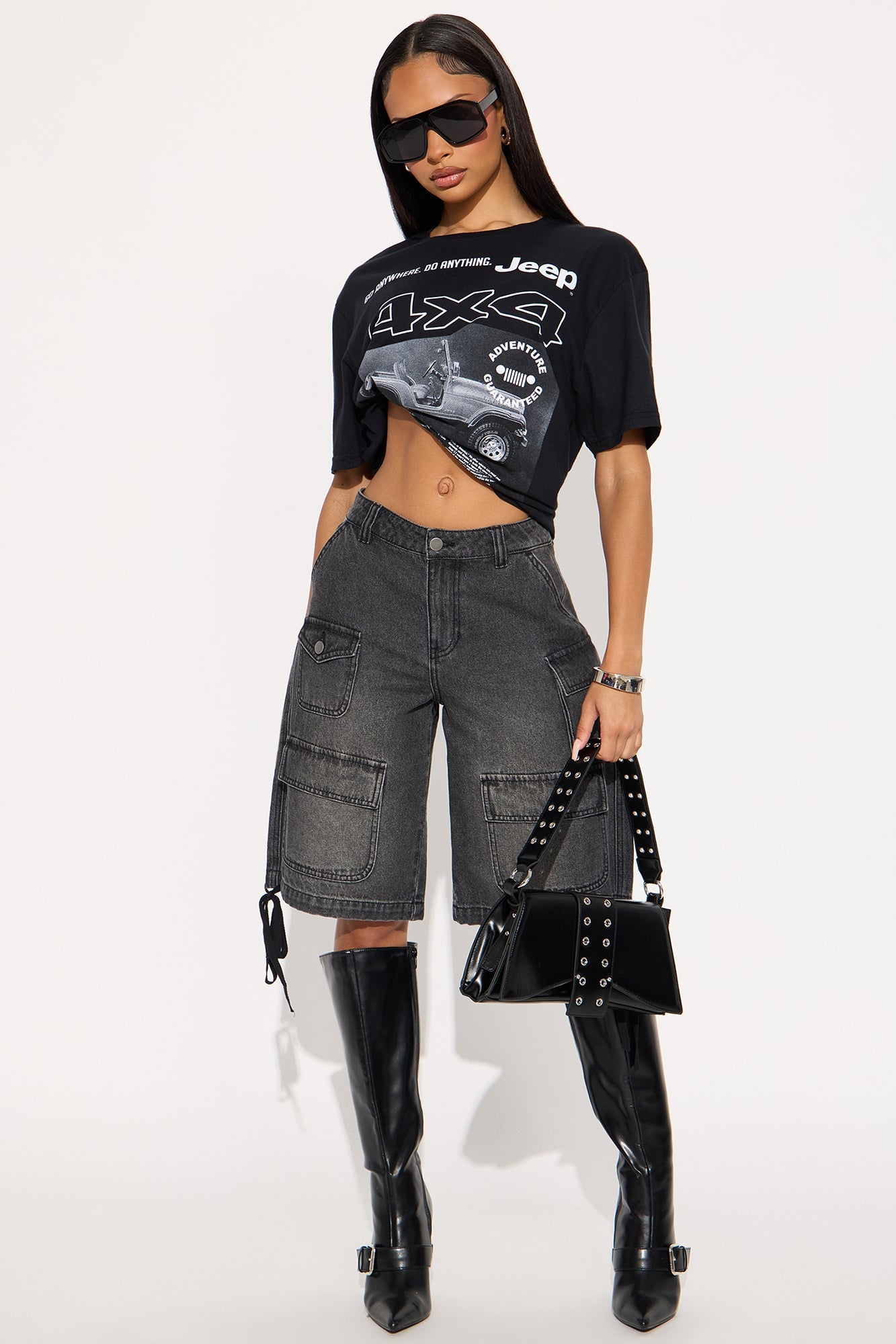 Jeep 4X4 Tee - Black