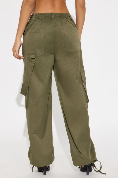 Tessa Cargo Jogger Pant - Olive