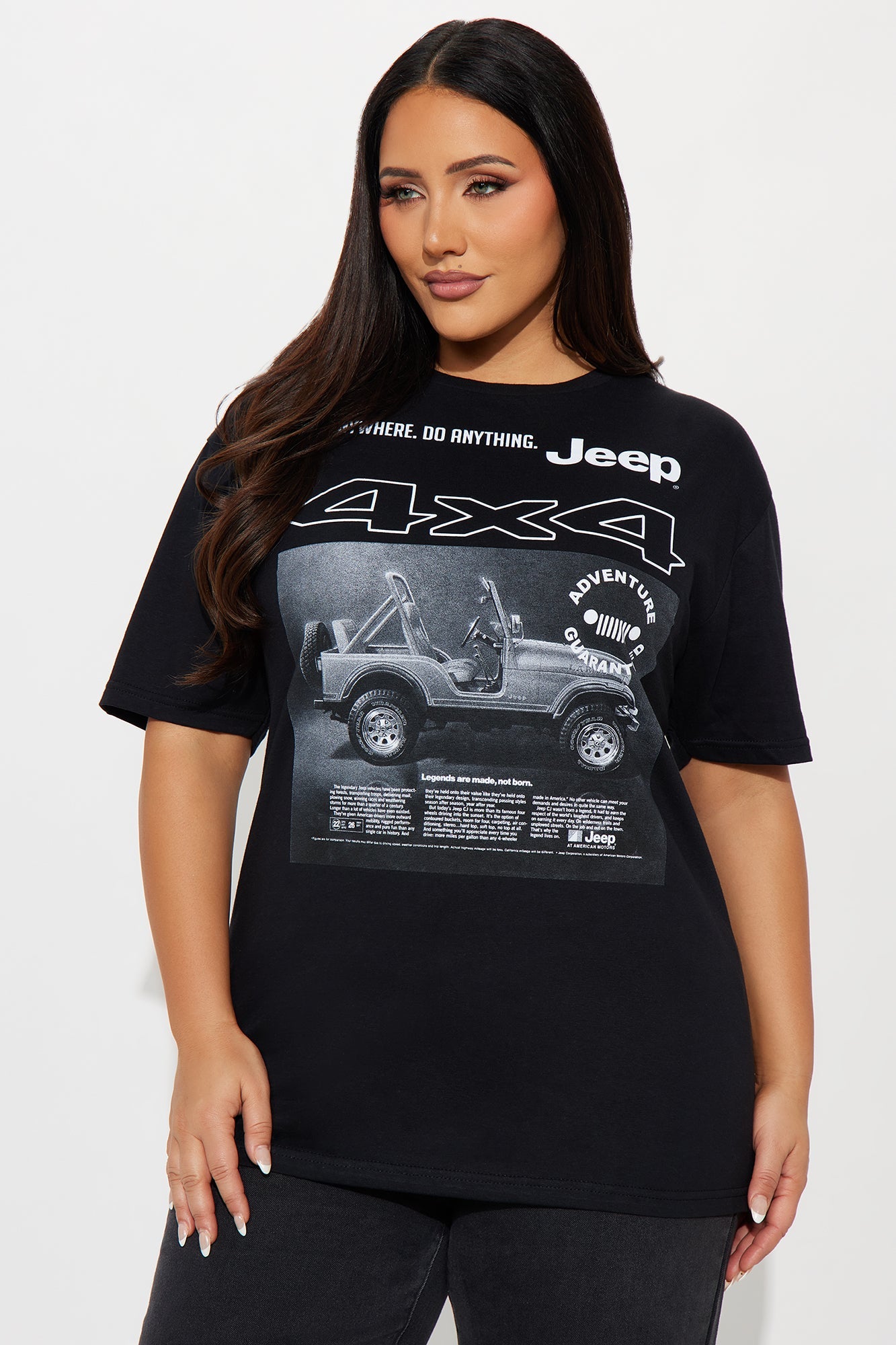 Jeep 4X4 Tee - Black