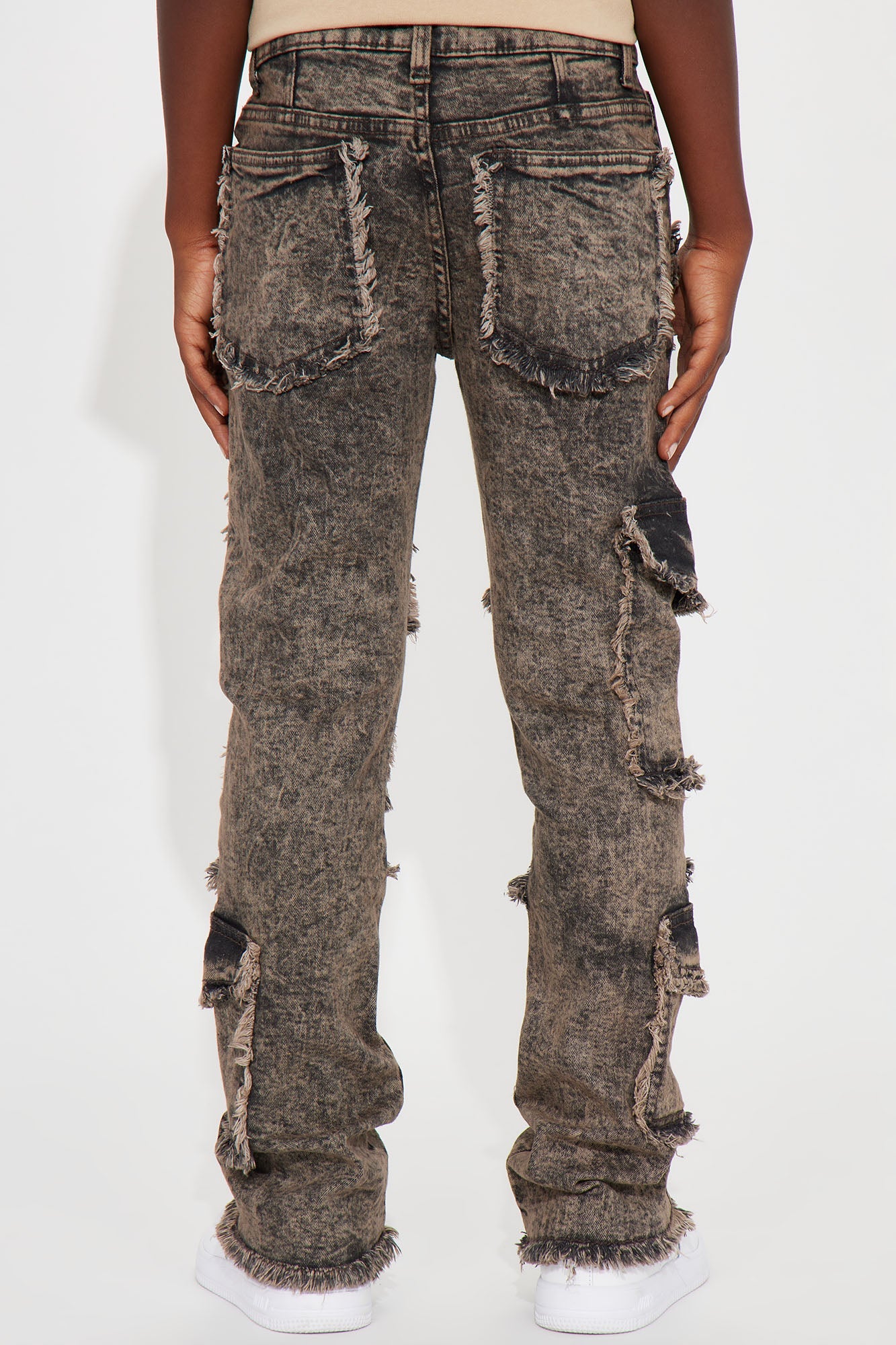 Mini Soul and Spirit Cargo Denim Jean - Mocha