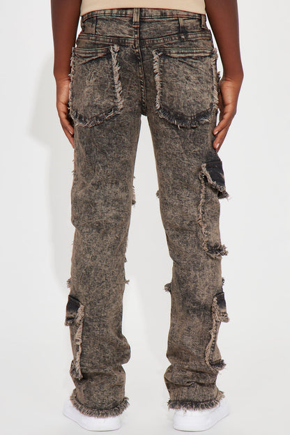Mini Soul and Spirit Cargo Denim Jean - Mocha