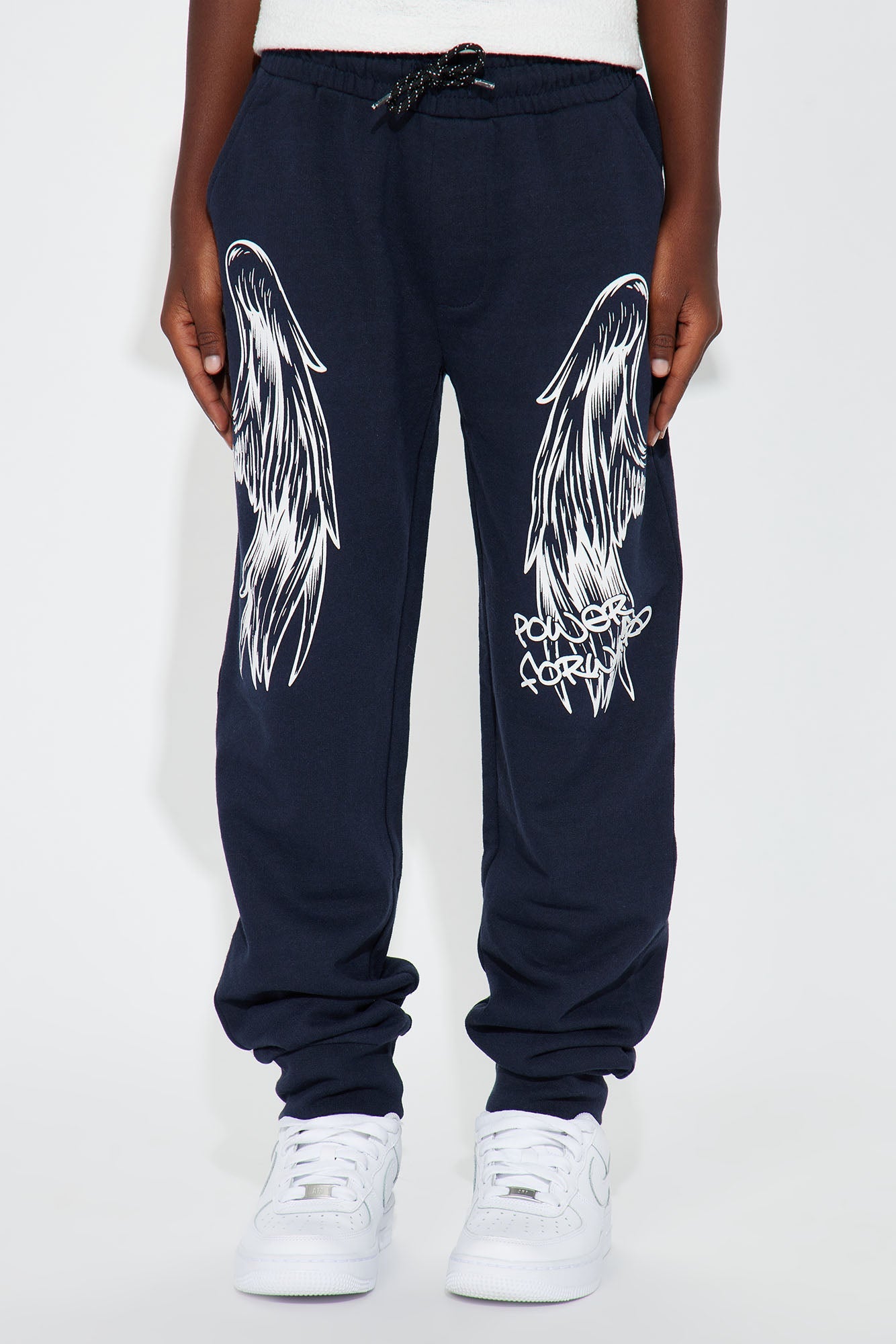 Mini Power Forward Fleece Jogger Pant - Navy