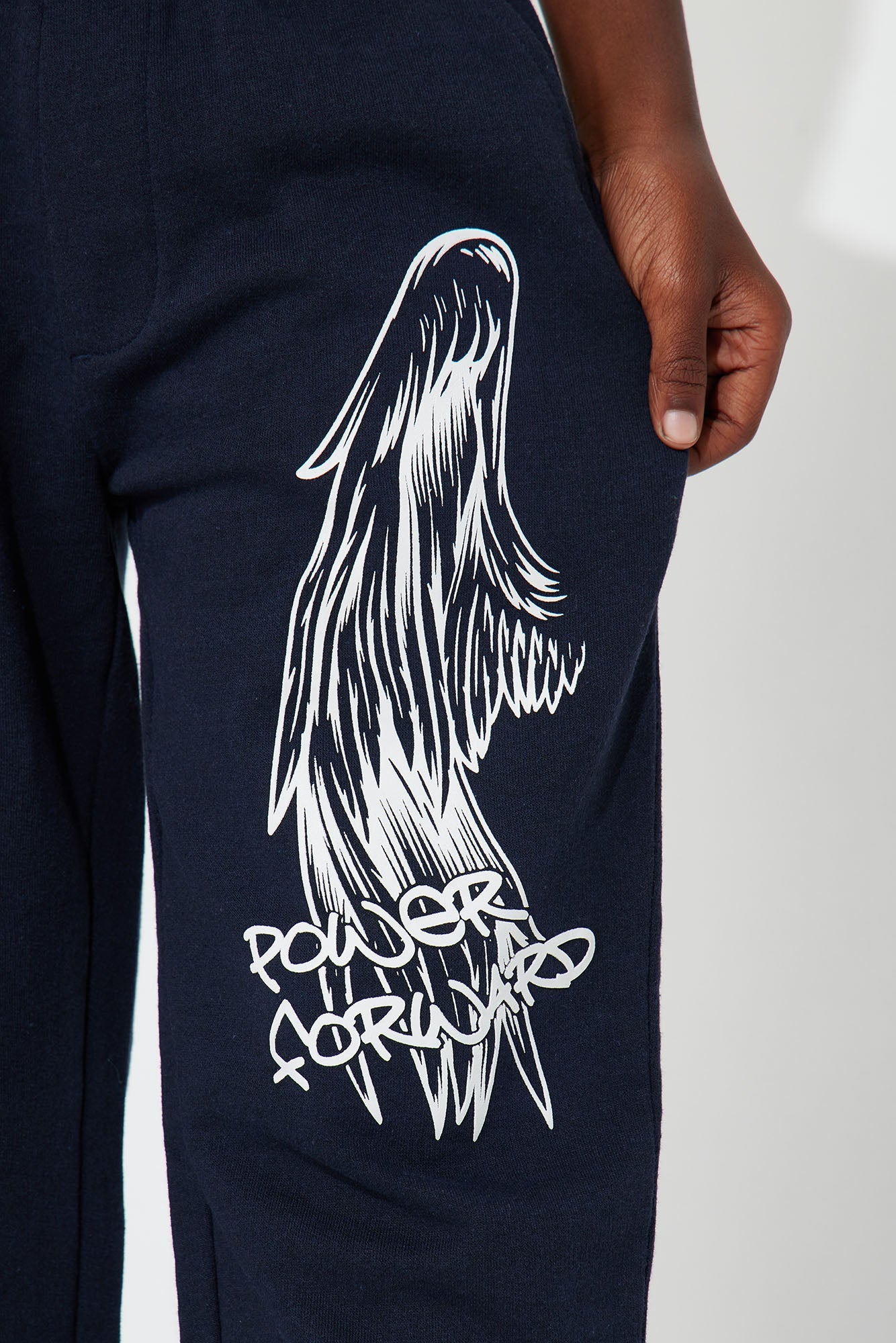 Mini Power Forward Fleece Jogger Pant - Navy