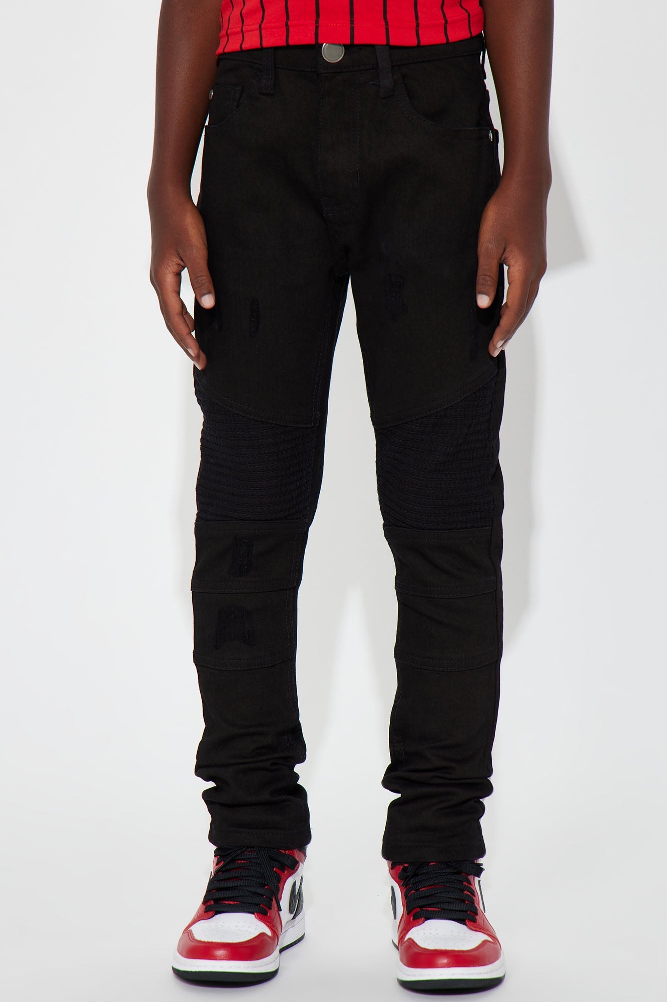 Mini Seeking The Good Moto Jean - Black