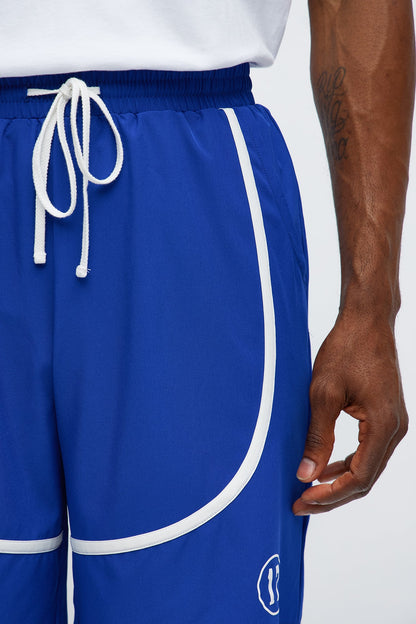Relaxed 83 Contrast Binding Shorts - Blue