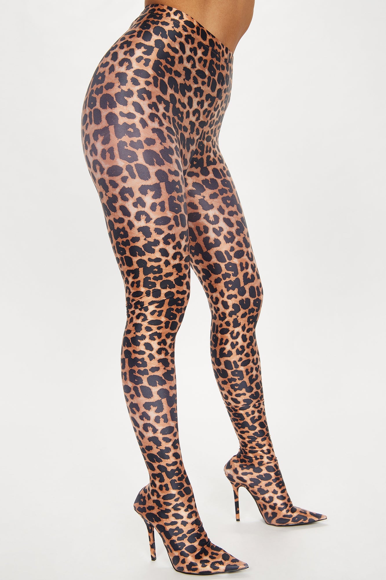 Forever So Extra Pant Boots - Leopard