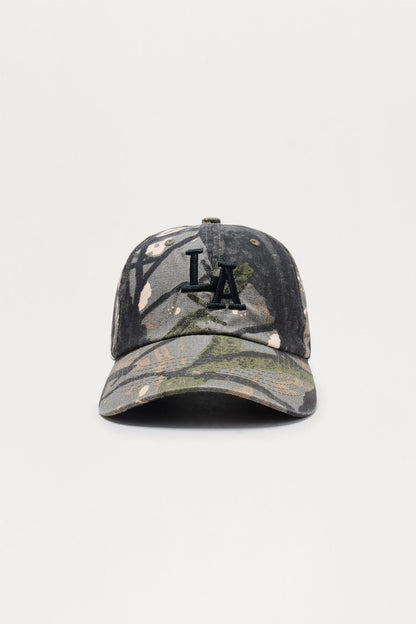 Mini LA Streets Camo Baseball Hat - Grey/combo