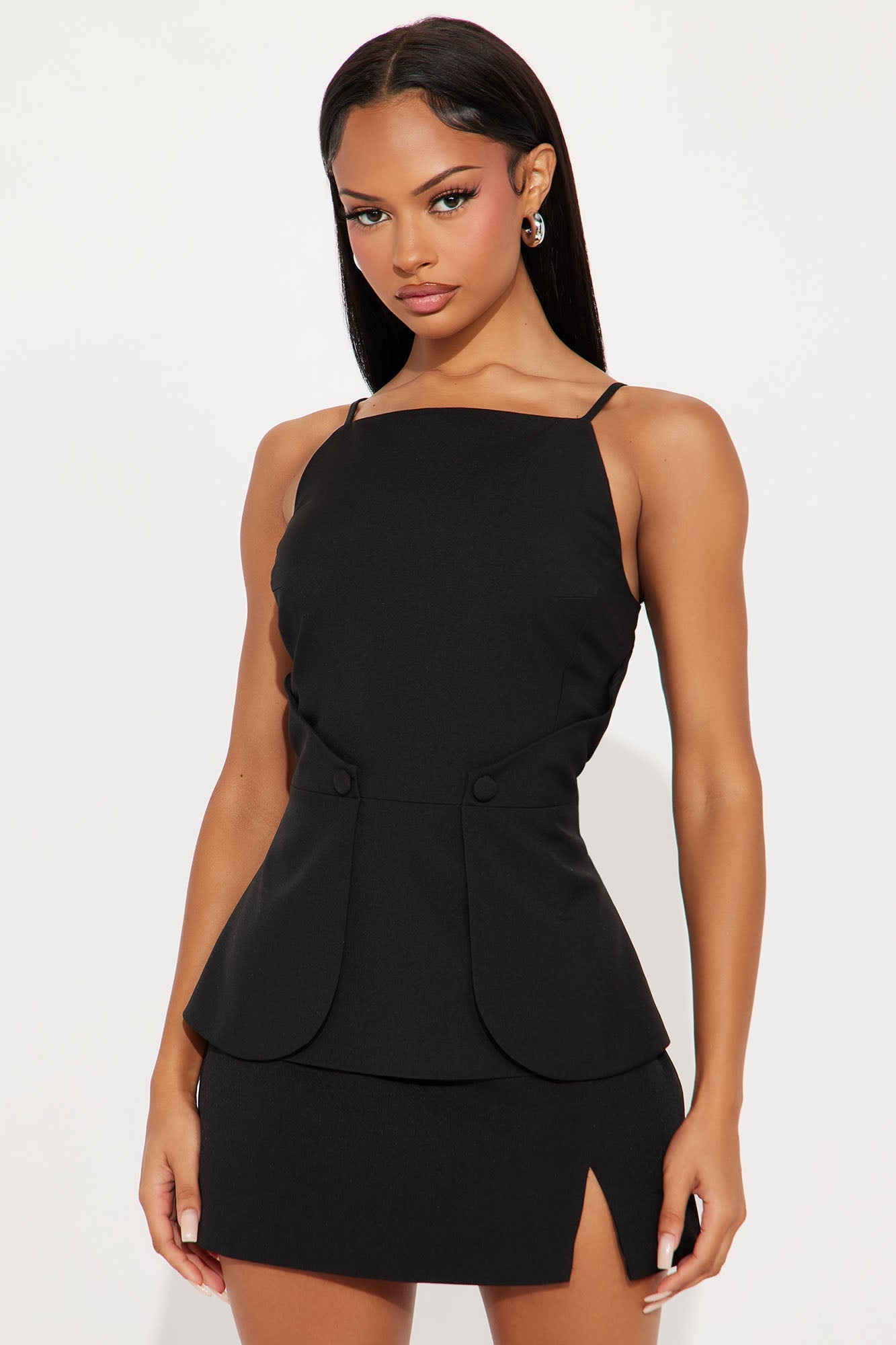 Berkley Belted Top - Black