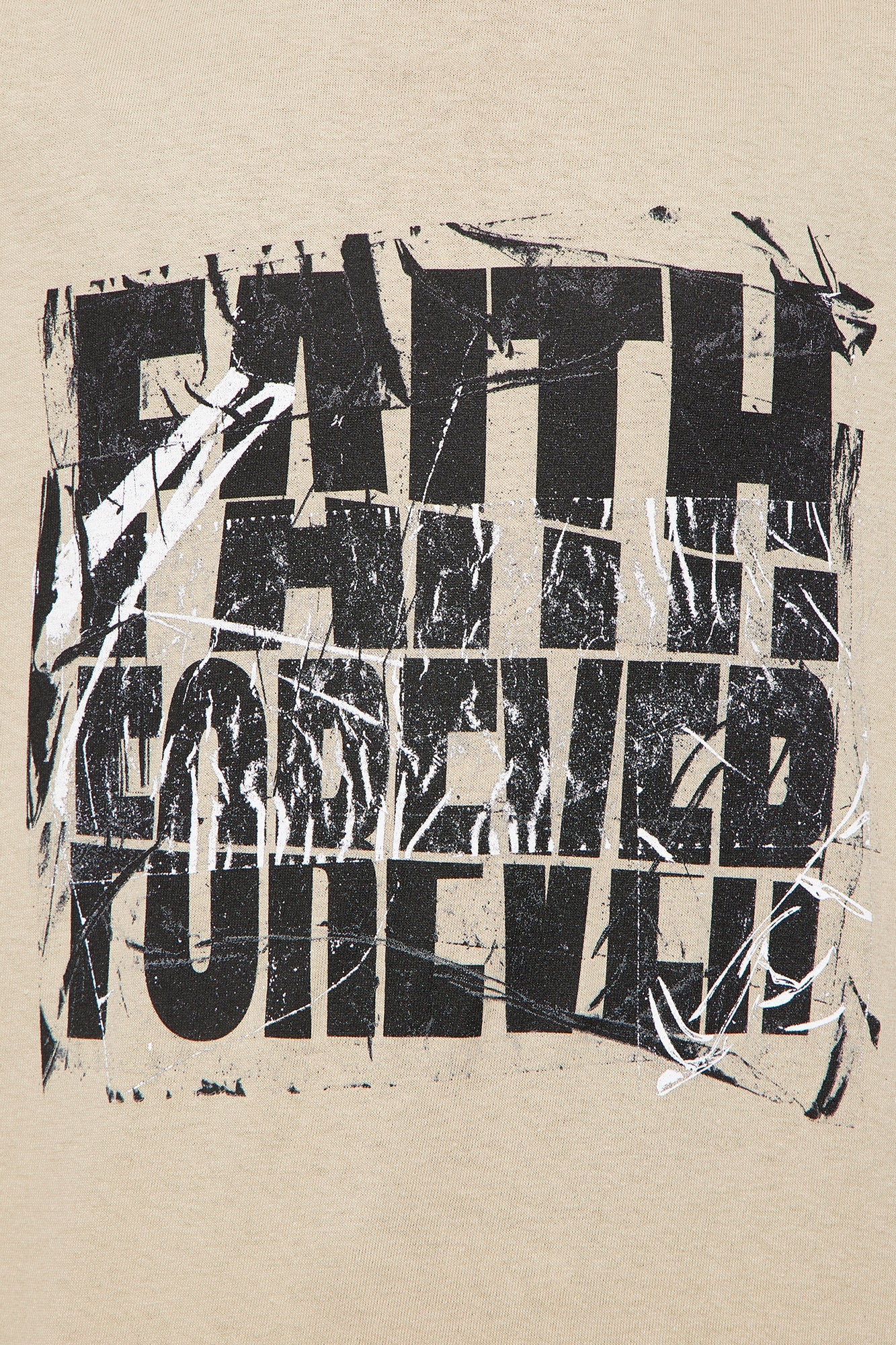 Mini Faith Forever Short Sleeve Tee - Sand