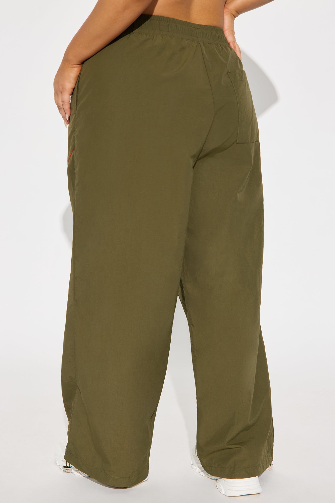 Catch Up To Me Windbreaker Jogger Pant - Olive/combo