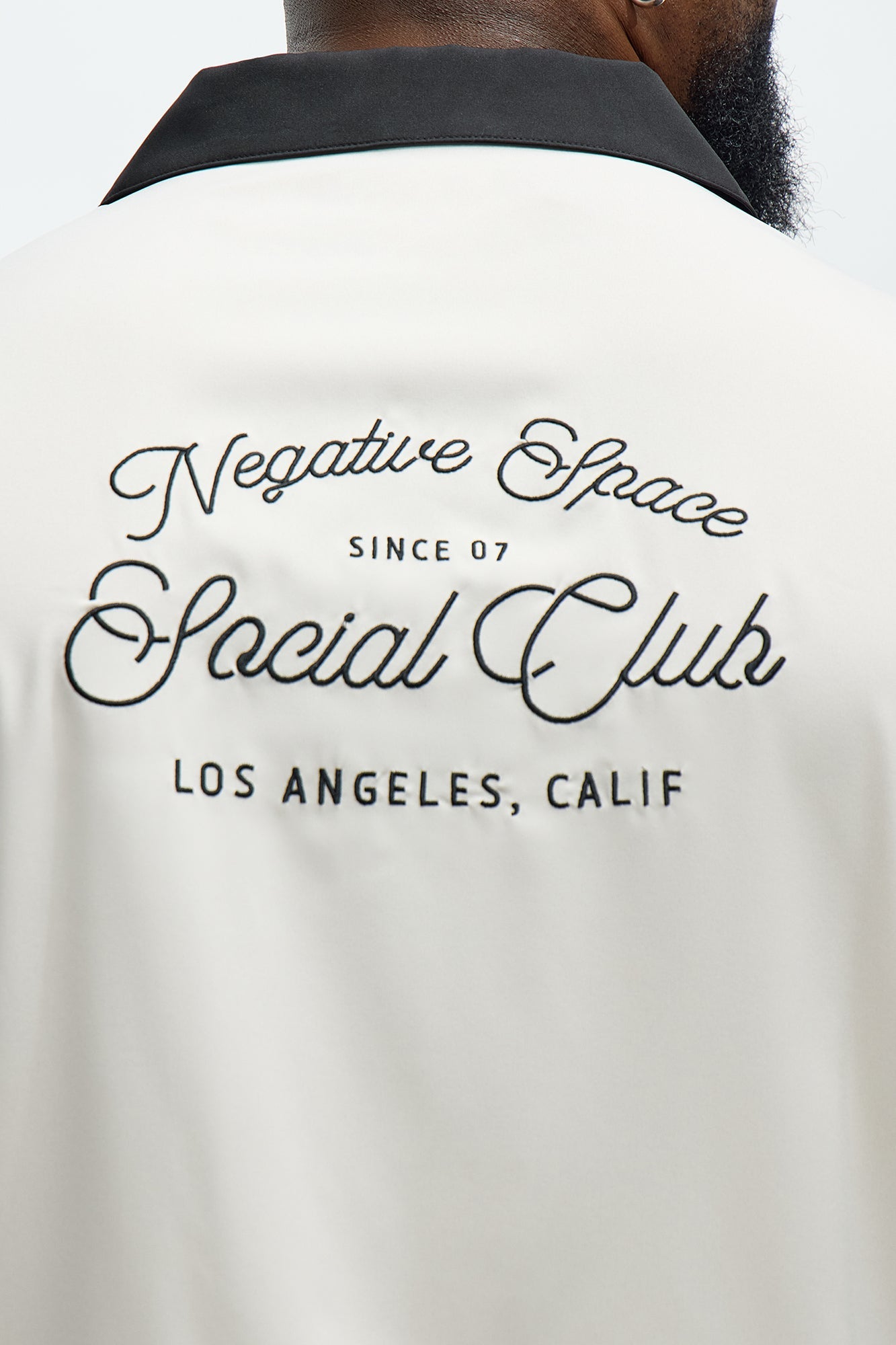 Regular Fit Social Club Bowling Shirt - Black/combo