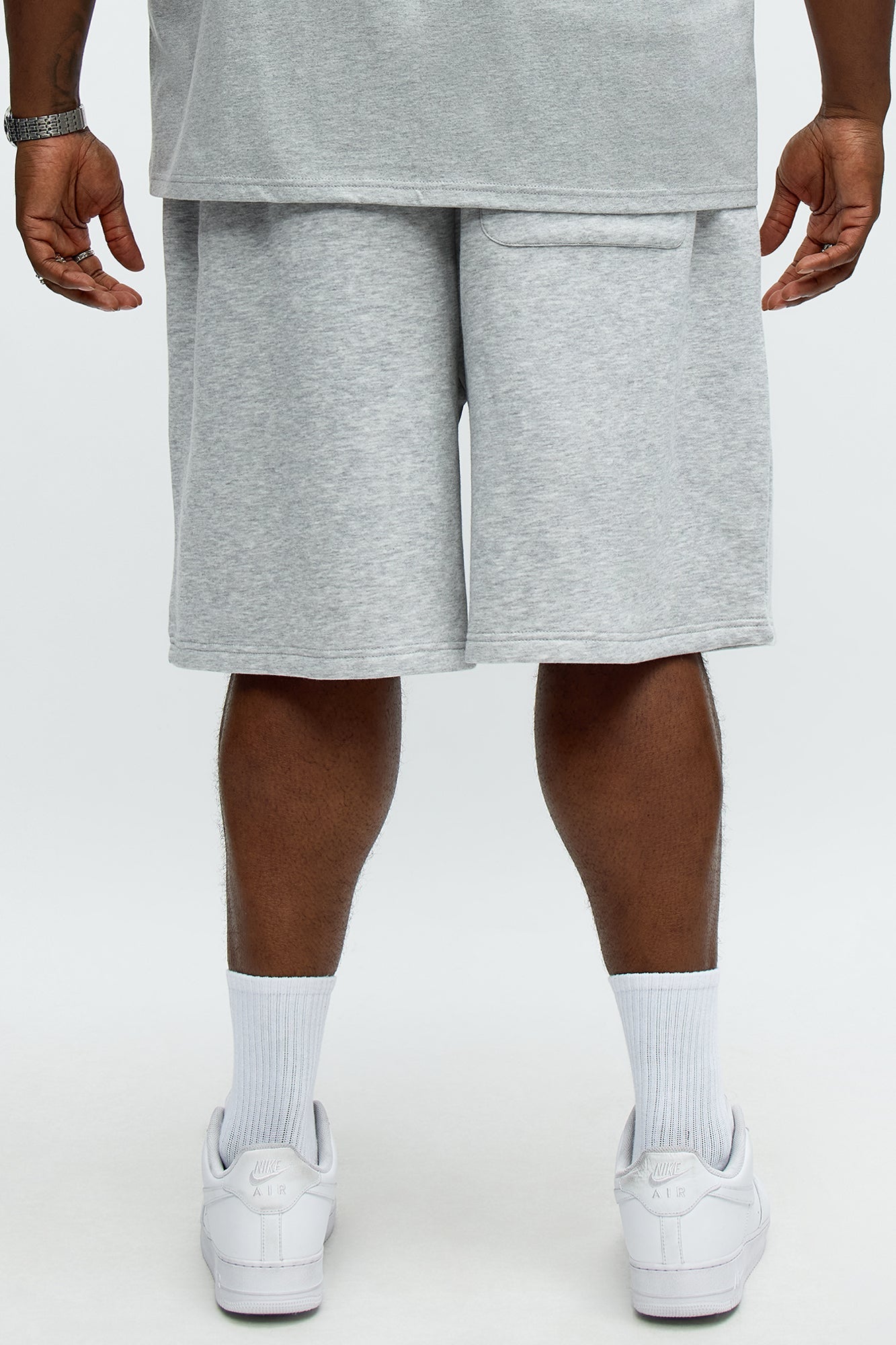 Tyson Loose Fit Shorts - Heather Grey