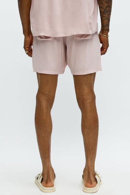 Paradise Set Relaxed Drawstring Short - Pink