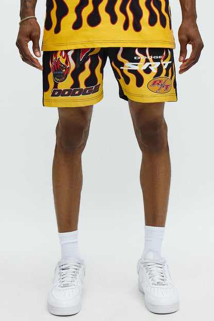 Dodge Demon Racing Team Sweatshorts - Black