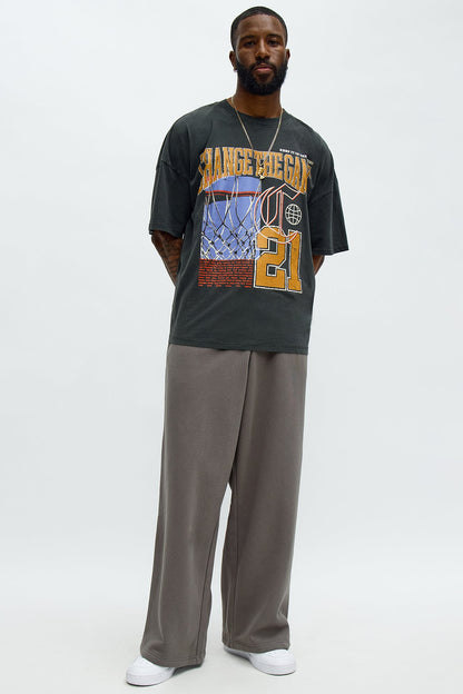 Tyson Baggy Pants - Charcoal