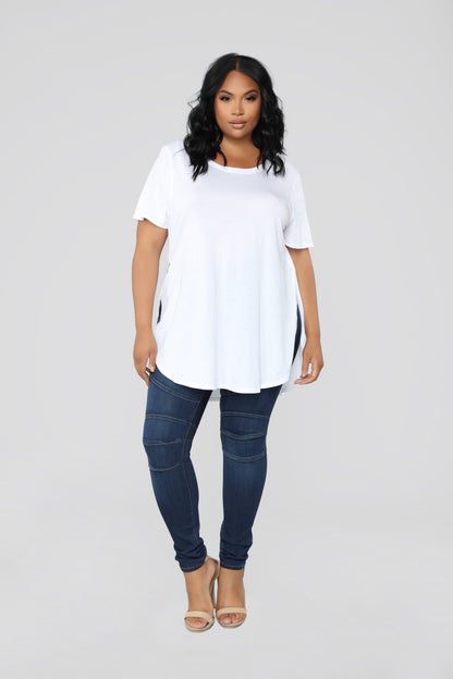 Laid Back Tee - White