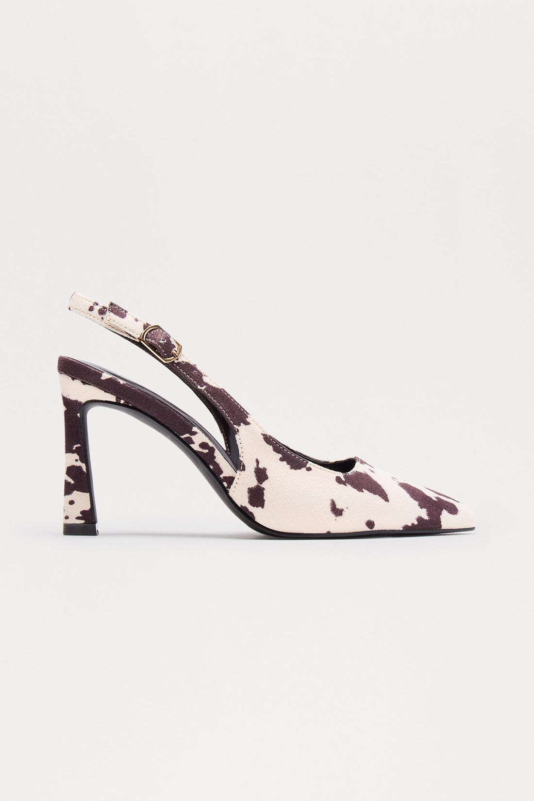 Samantha Slingback Pumps - Brown/combo