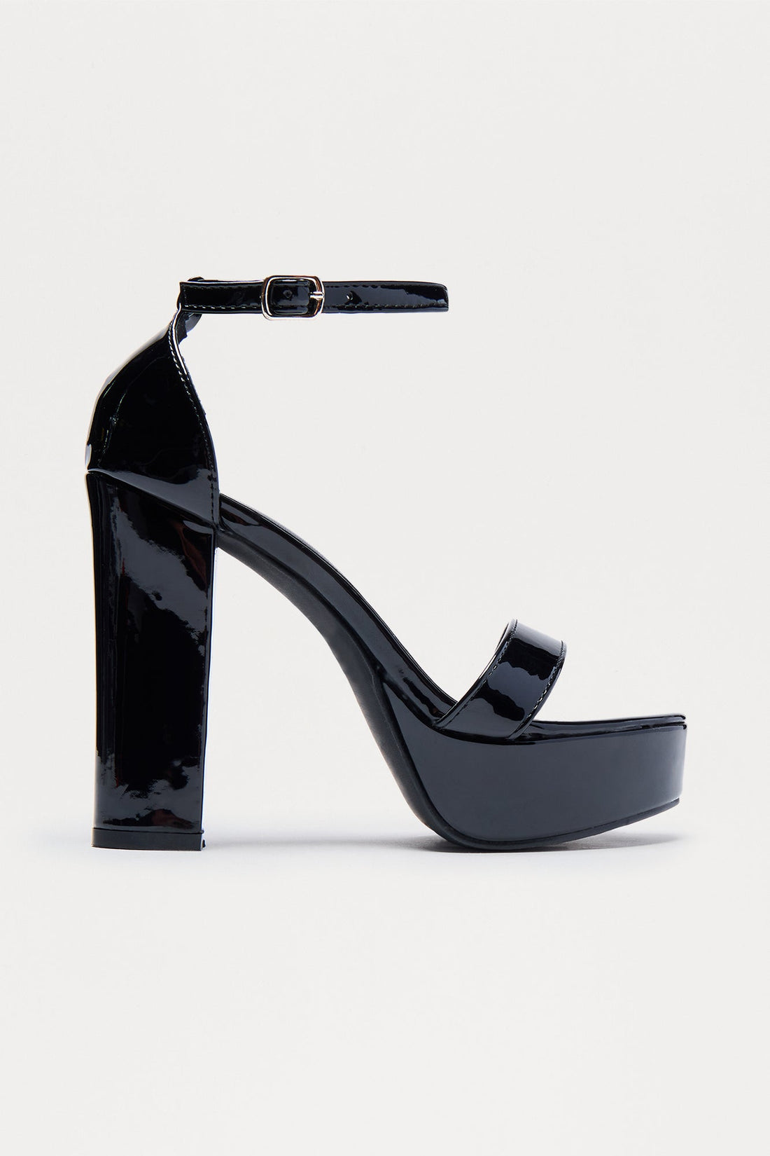 Helen Platform Heels - Black