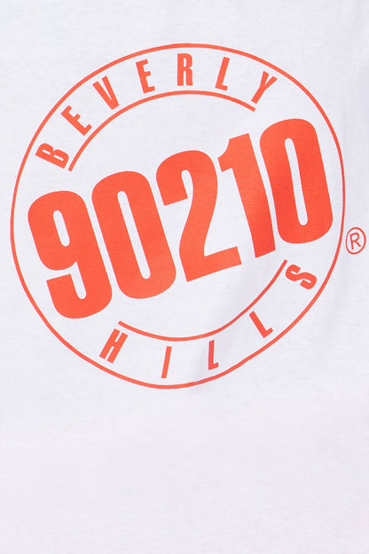Beverly Hills 90210 Oversized Tee - White