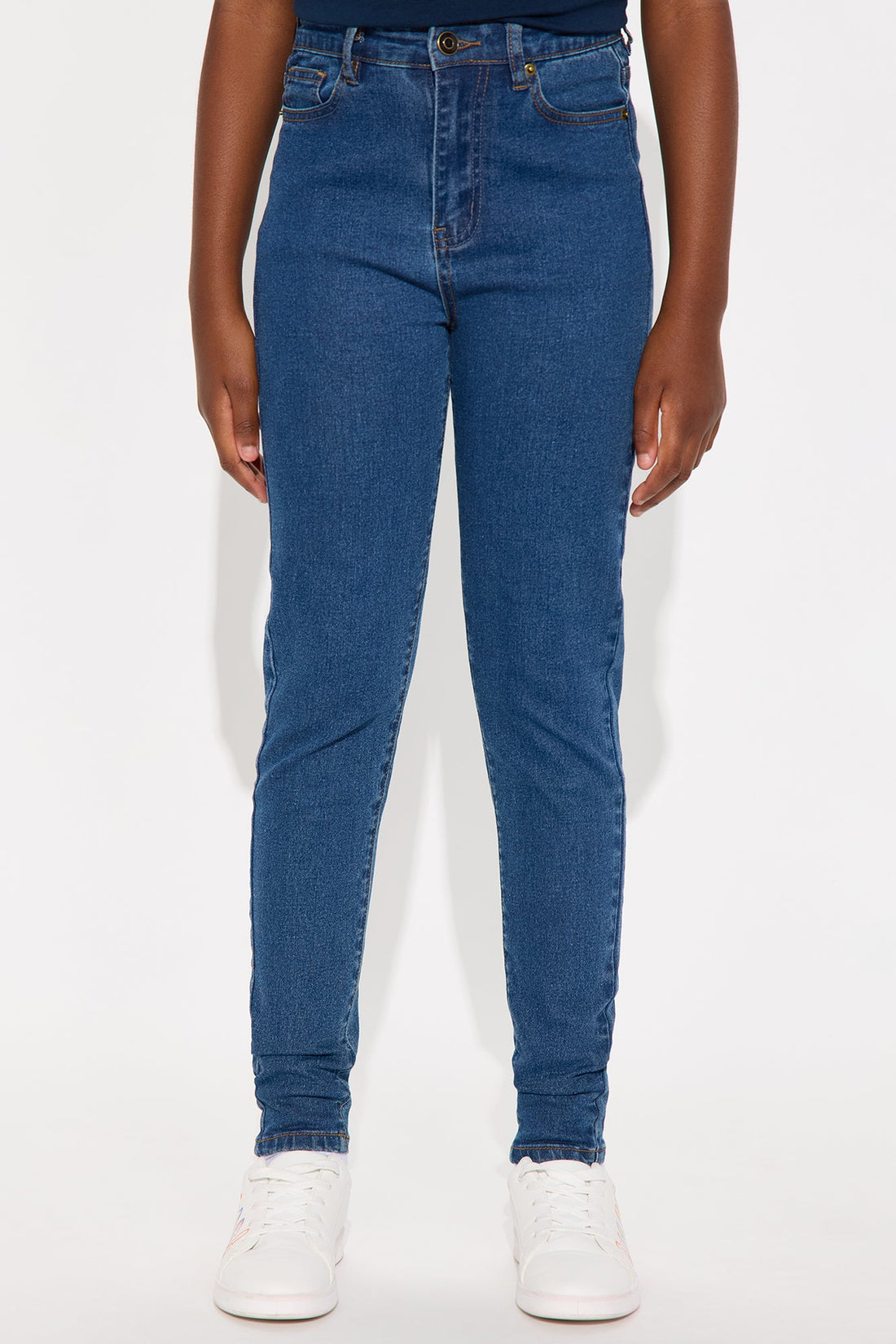 Mini Bethany Basic Stretch Skinny Jeans - Dark Wash