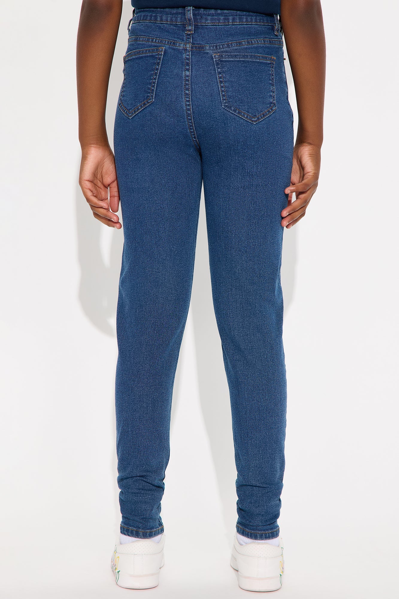Mini Bethany Basic Stretch Skinny Jeans - Dark Wash