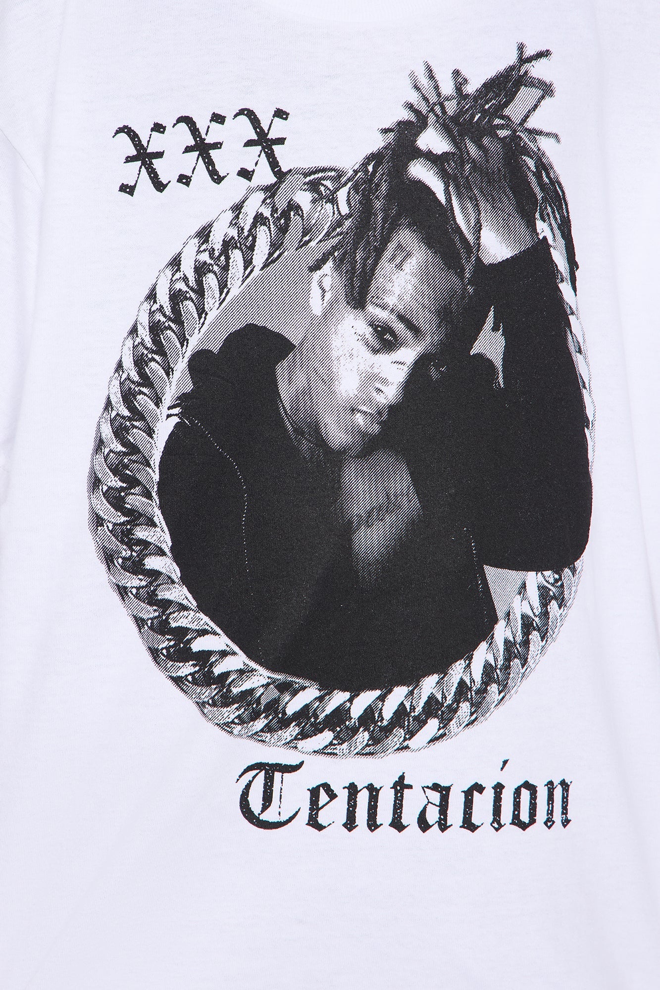 Mini XXX TENTACION Oversized Tee - White