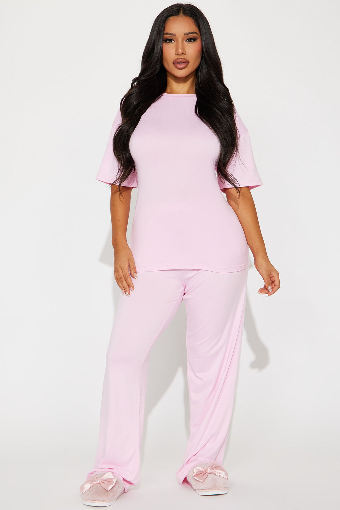 Relax Mood PJ Pant Set - Pink