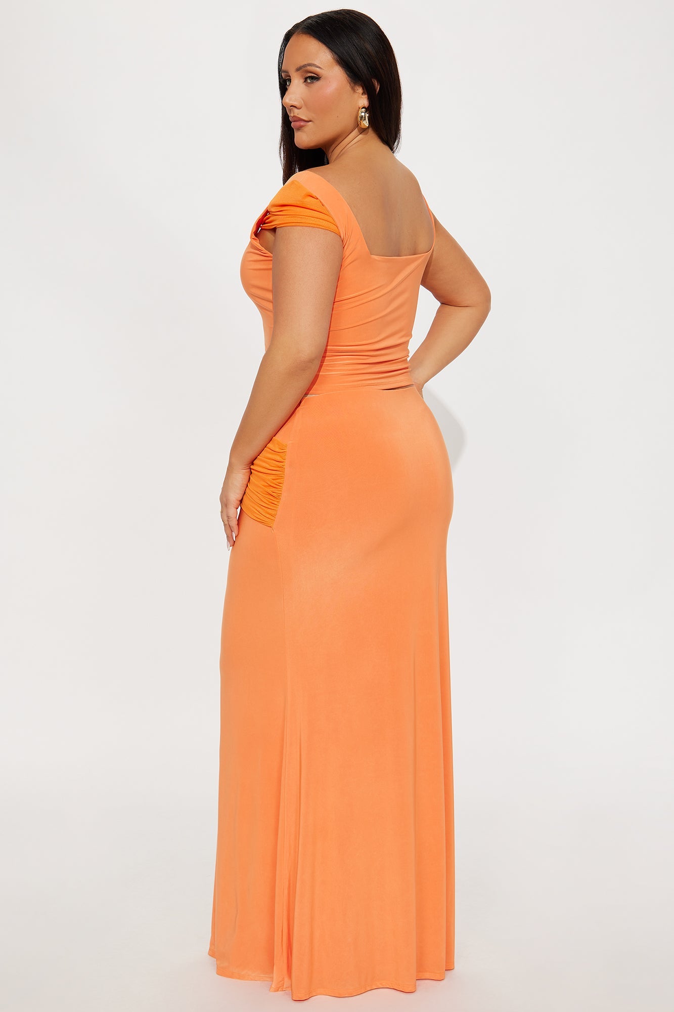 In My Maxi Skirt Set - Orange