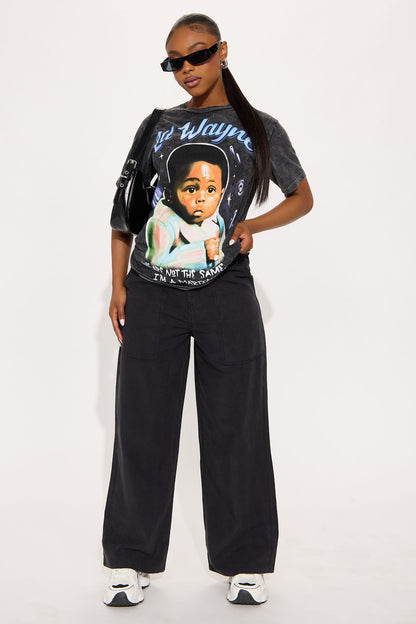 Lil Wayne Washed Tee - Black