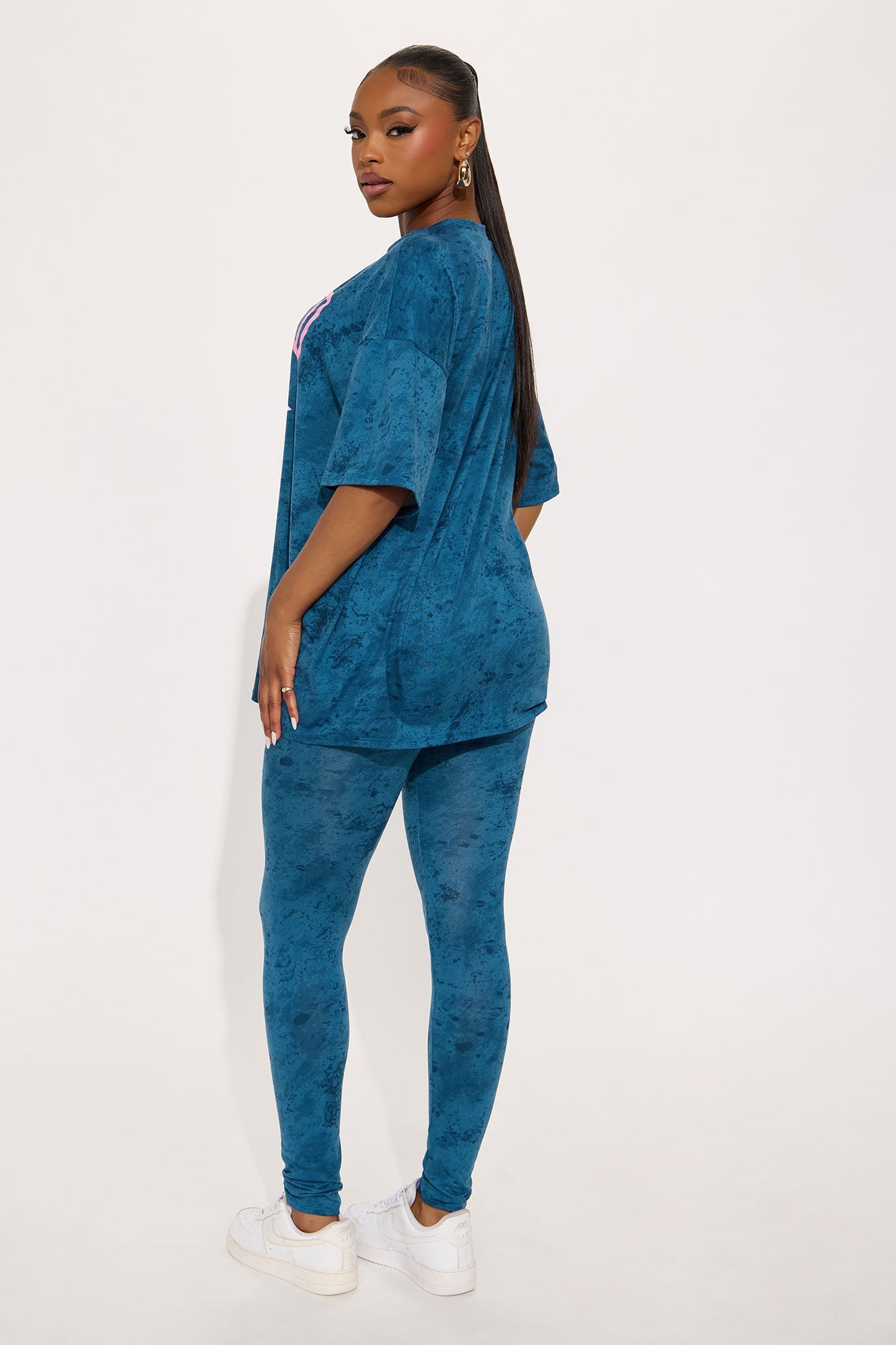 So Blessed Pant Set - Indigo