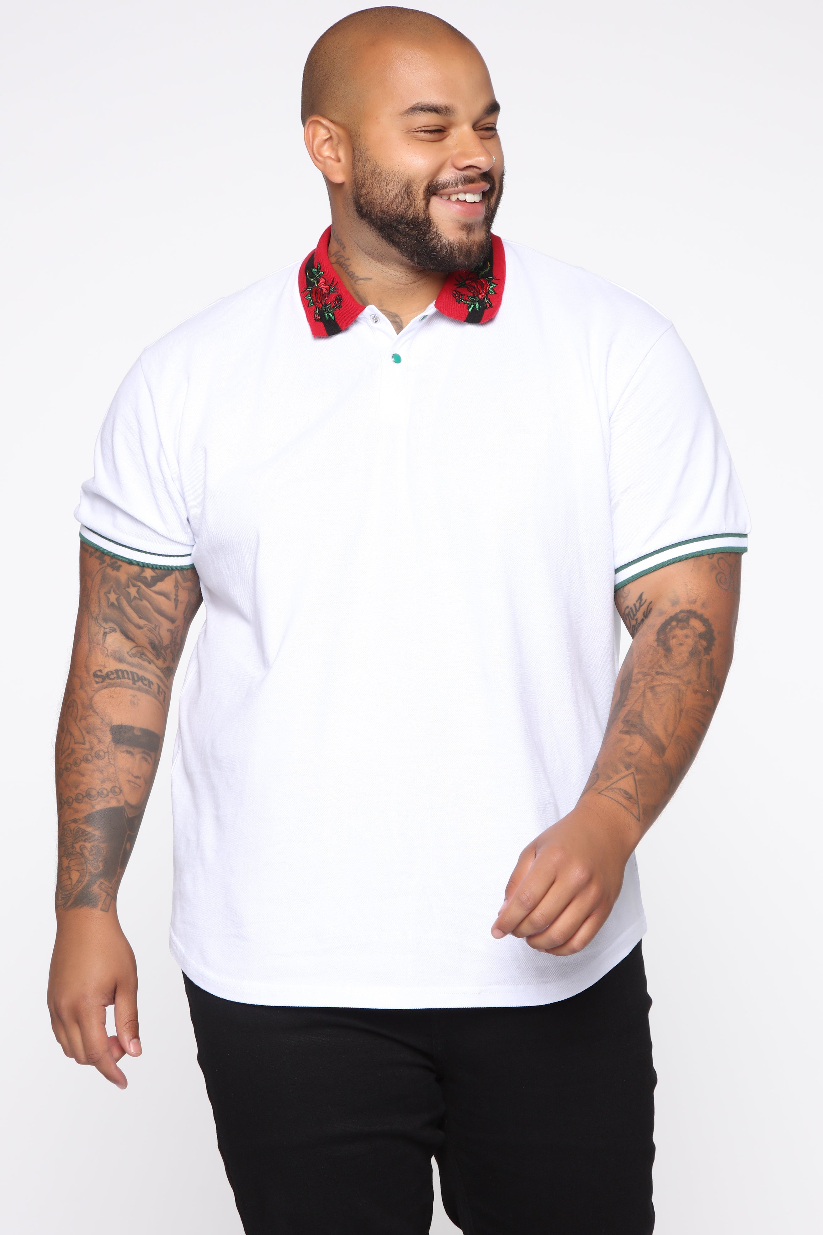 Brandon Short Sleeve Polo Shirt - White
