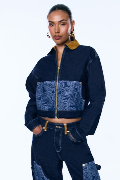 Essex Denim Jacket - Dark Denim