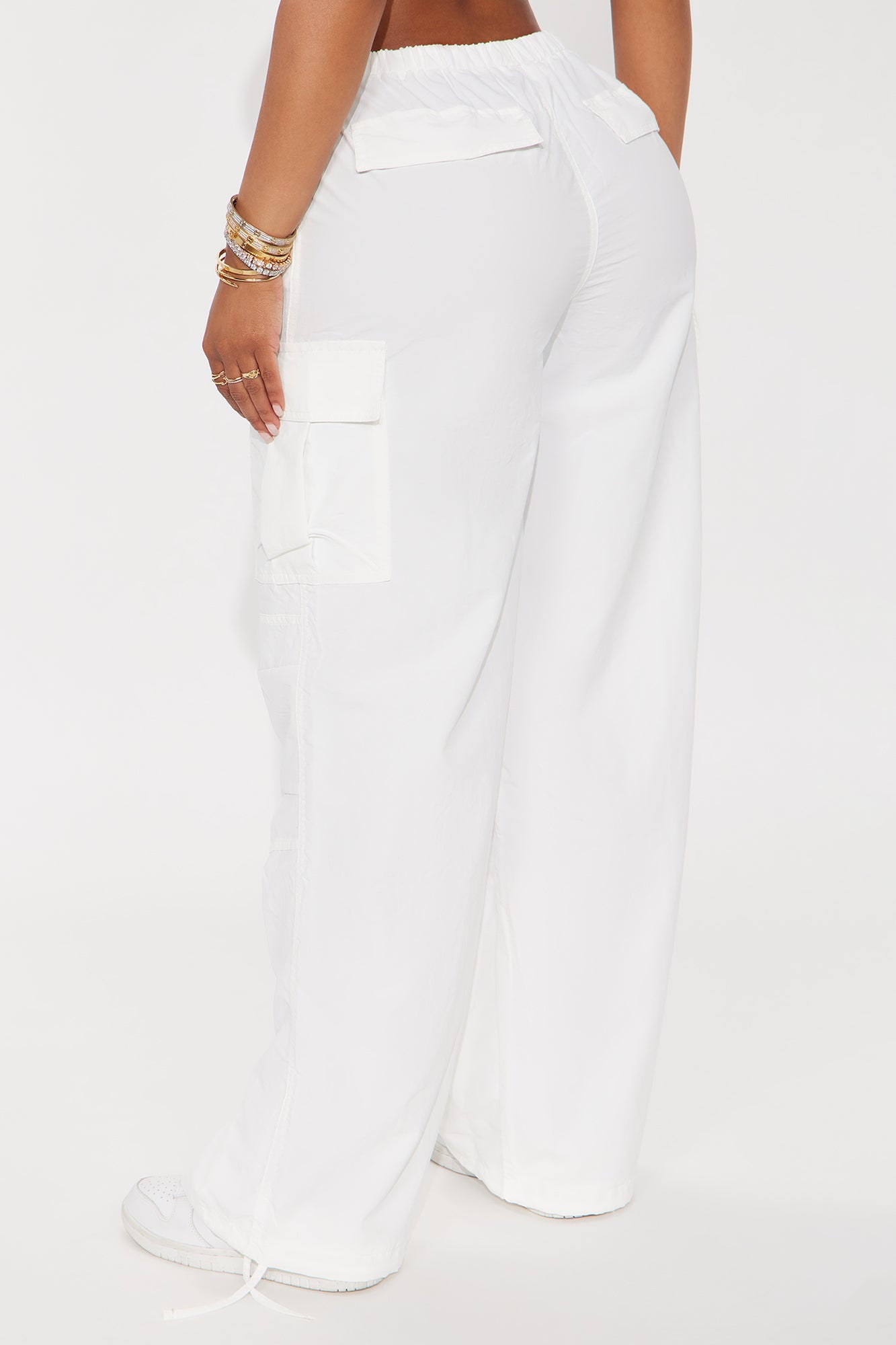 Keep That Energy Windbreaker Jogger 29″ - Off White