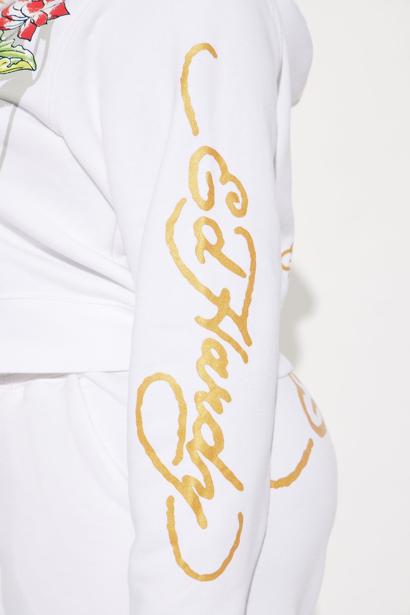Ed Hardy Dreams Pant Set - White