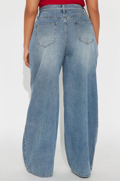 Ludlow Loose Denim Jeans - Vintage Wash