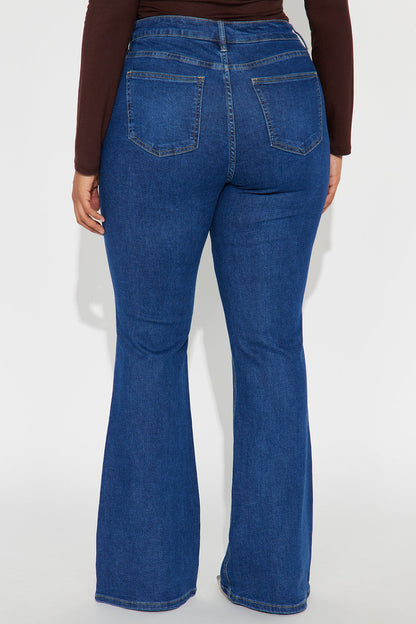 Best Ever Low Rise Flare Jeans - Dark Wash