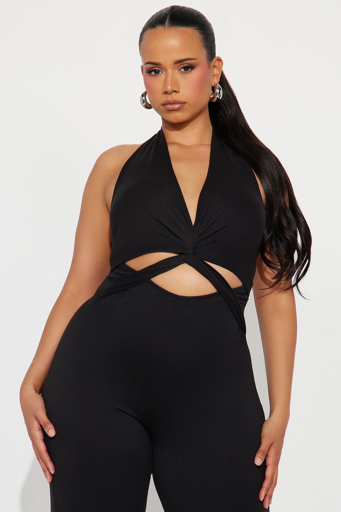 Mixed Emotions Jumpsuit - Black