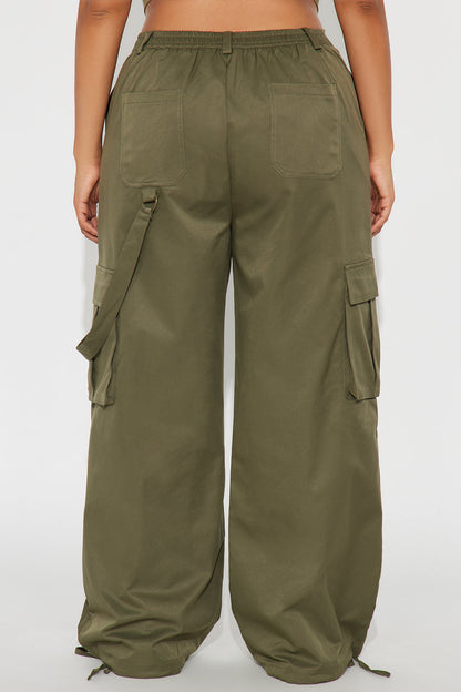 Tessa Cargo Jogger Pant - Olive