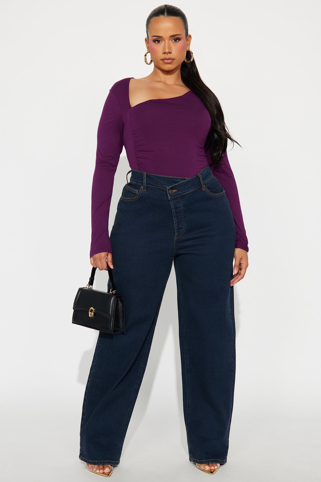 Lost Your Chance Bodysuit - Plum