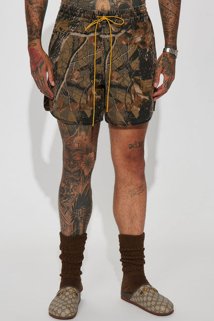 Huntsville Warmup Shorts - Camouflage