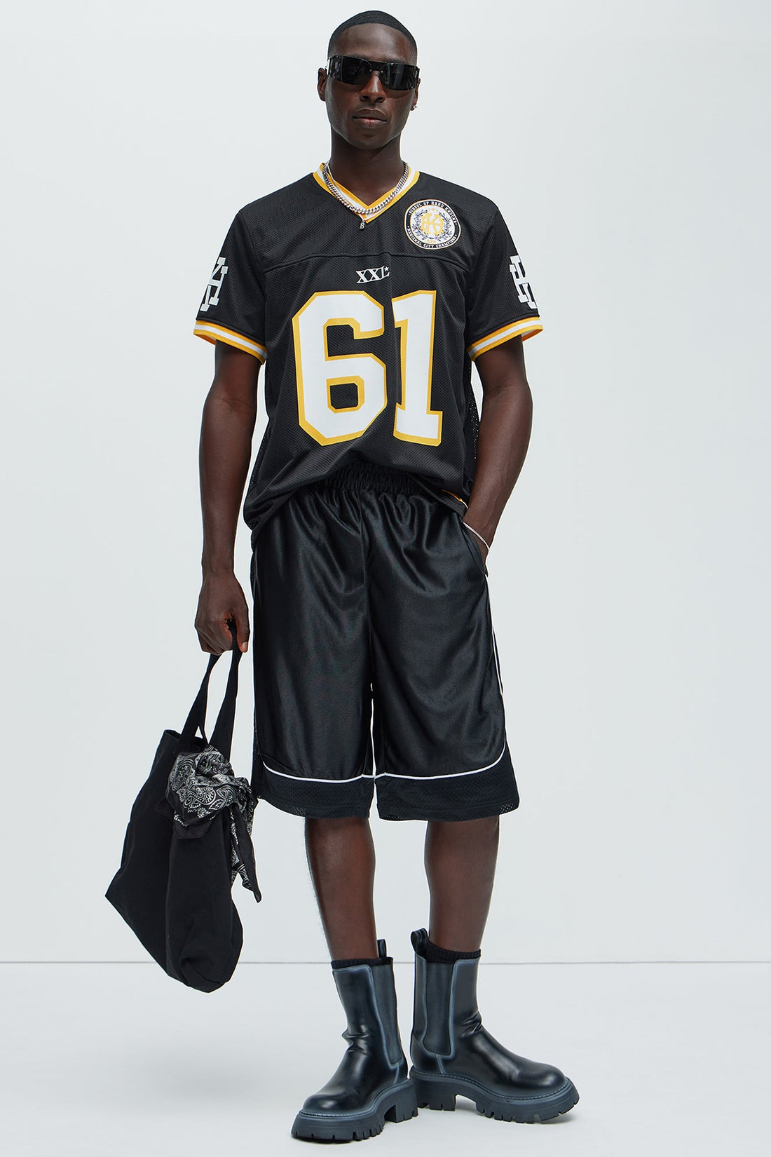 Hard Knocks Mesh Jersey - Black
